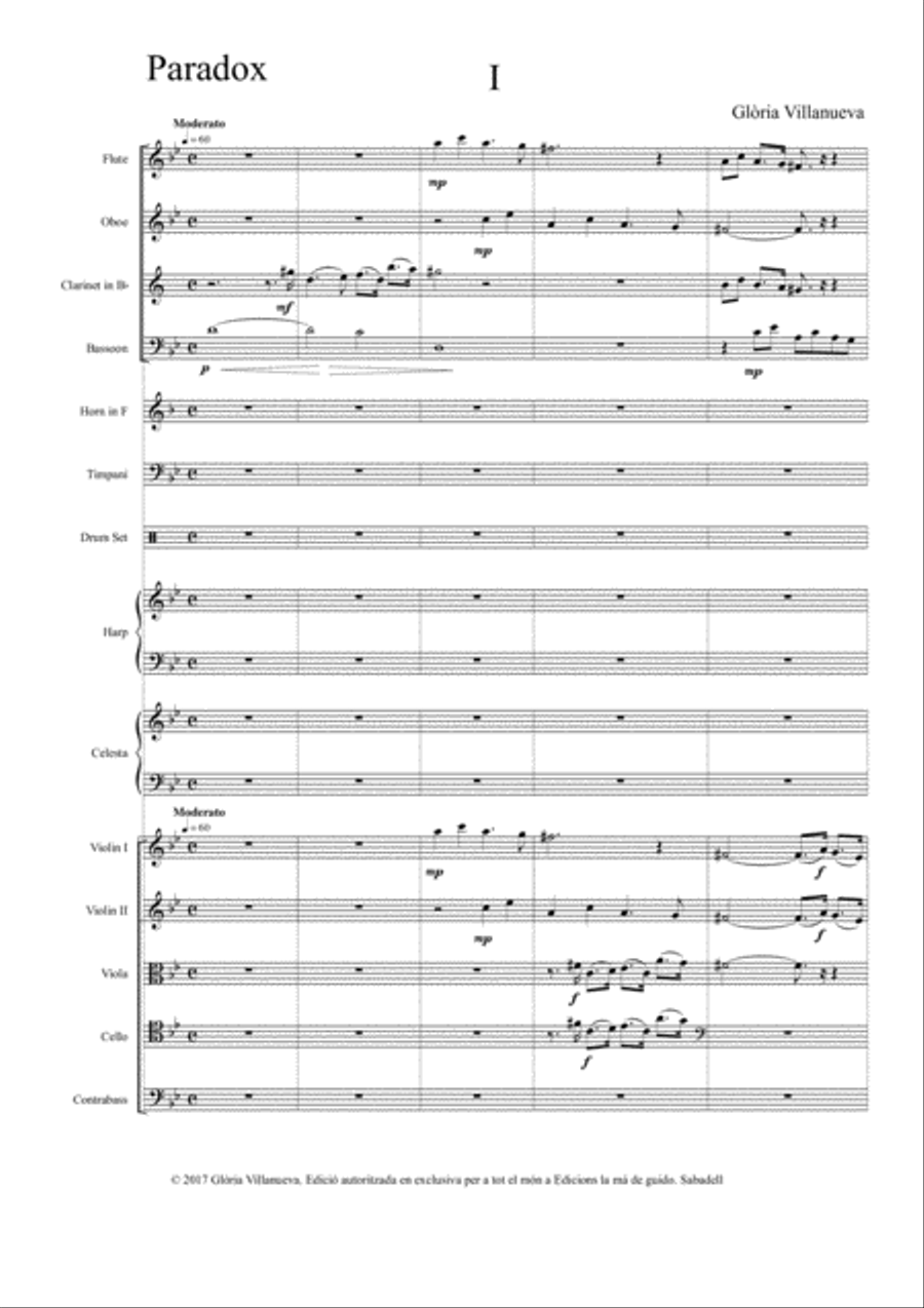 Paradox Full Orchestra scores gallery preview page 5