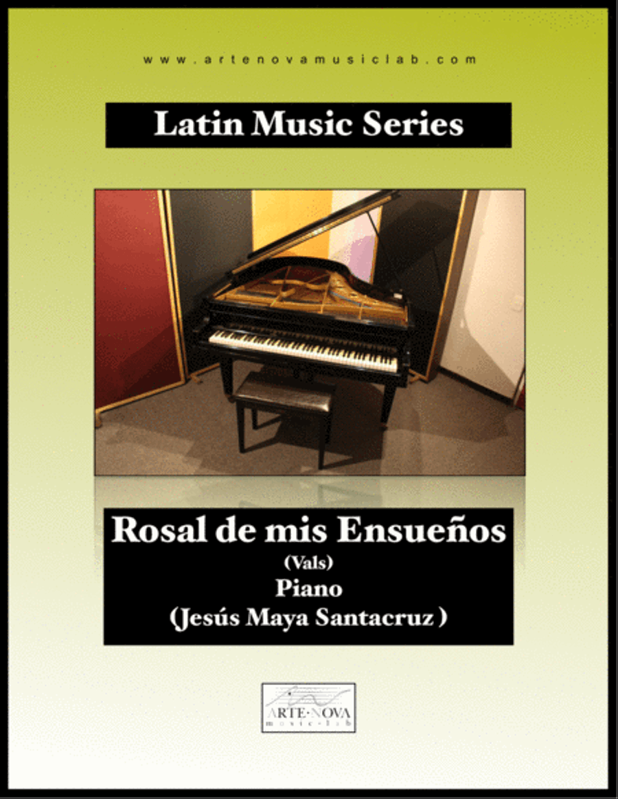 Rosal de mis Ensueños - Vals for Piano (Music from Latin America) Piano Solo scores gallery preview page 1