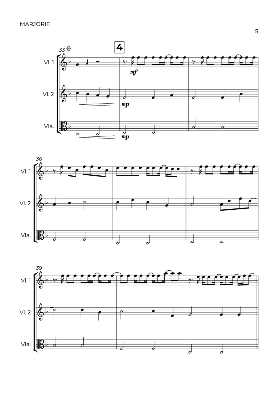 Marjorie String Trio scores gallery preview page 5