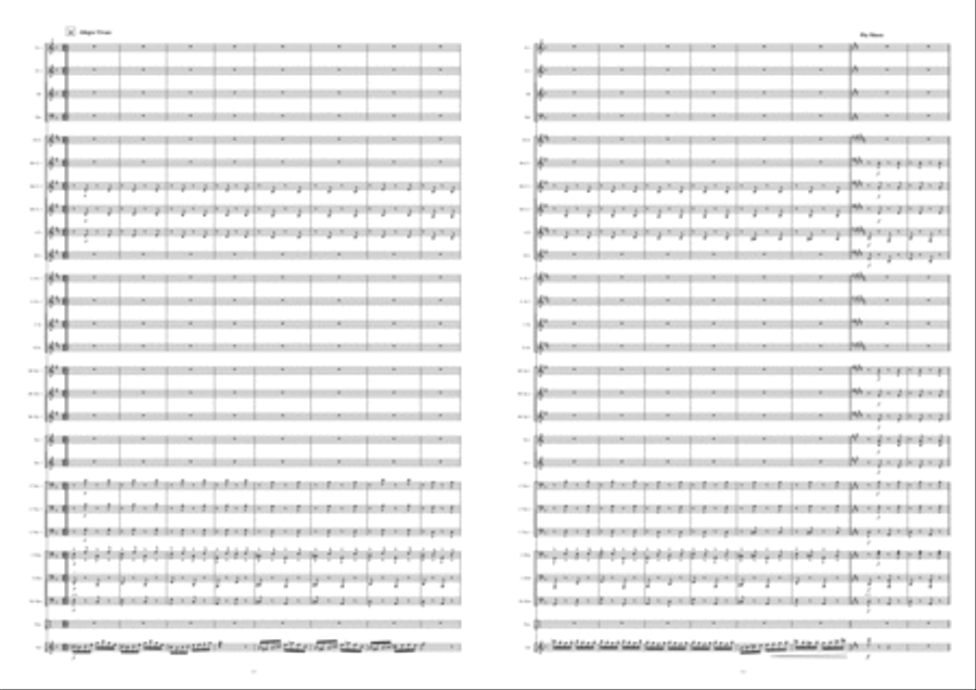 Czardas For Xylophone Concert Band scores gallery preview page 9
