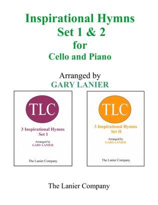INSPIRATIONAL HYMNS Set 1 & 2 (Duets - Cello and Piano with Parts)