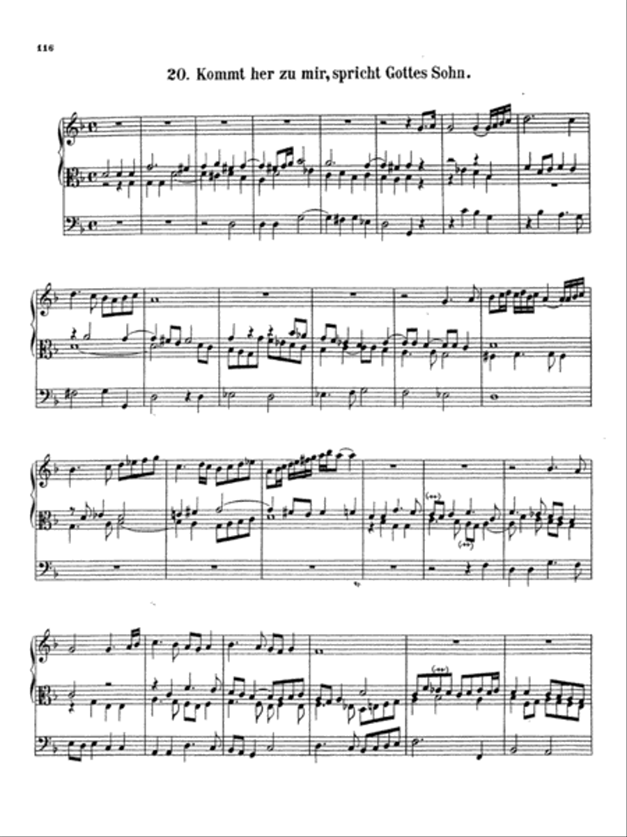 Buxtehude: Organ Works, Volume IV Organ scores gallery preview page 1