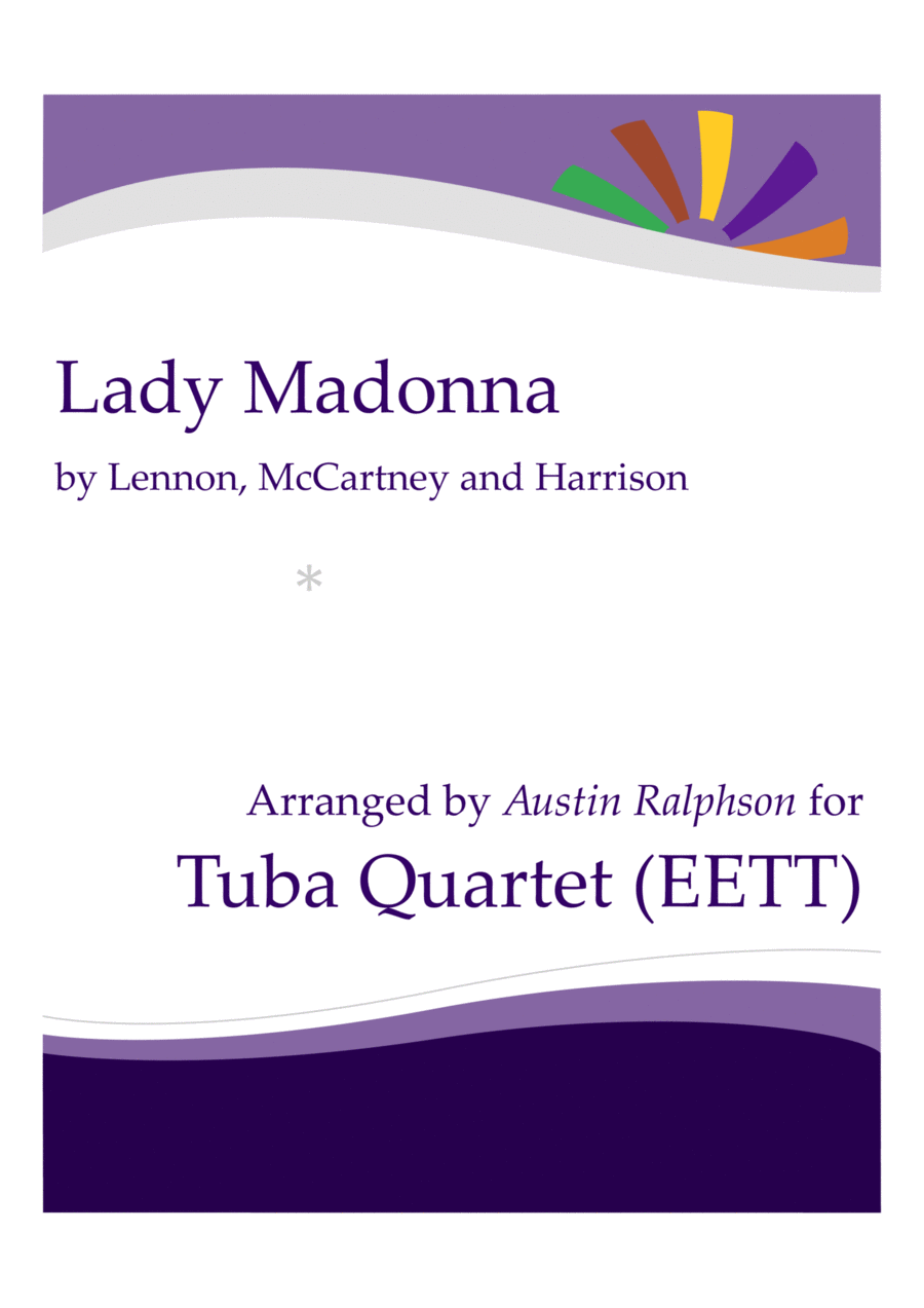 Lady Madonna Brass Ensemble scores gallery preview page 1