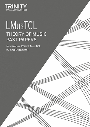 Book cover for Theory Past Papers Nov 2019: LMusTCL