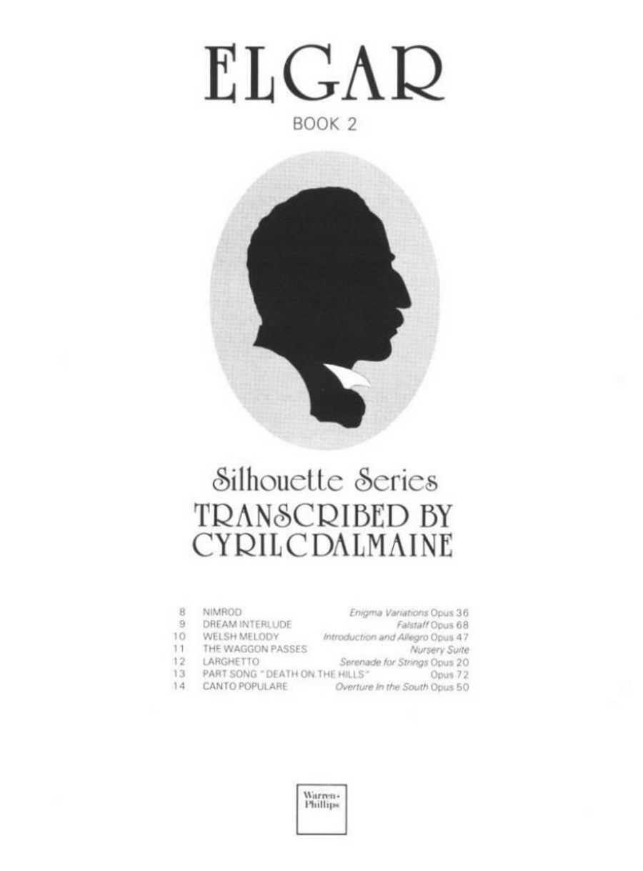 Elgar - Book 2 - Silhouette Series Piano Solo scores gallery preview page 1