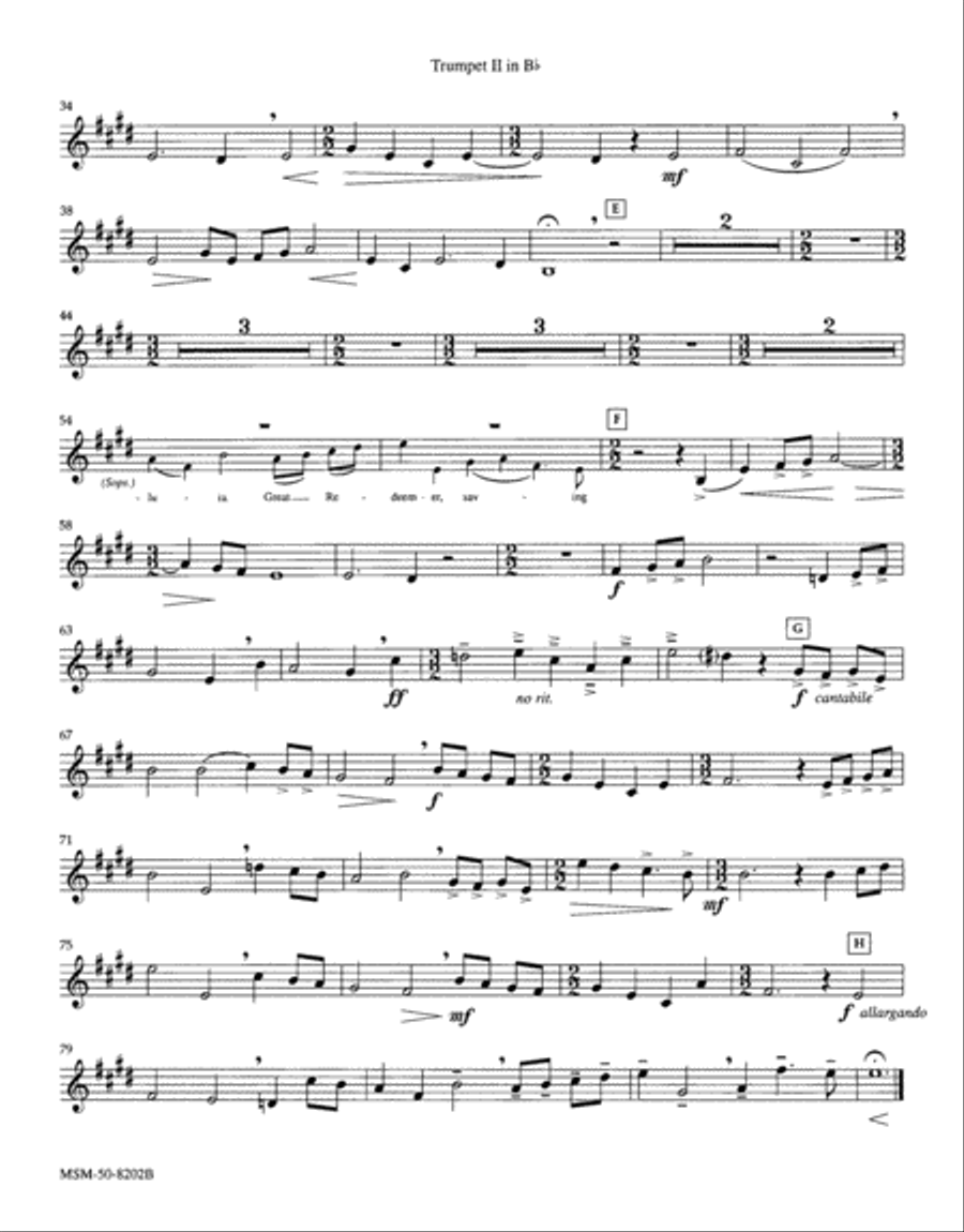 Christ, Victorious: Christ, Now Reigning Choir scores gallery preview page 4