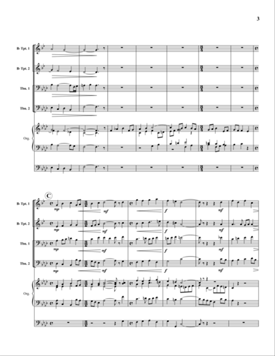 Sonata da Chiesa (III) Organ scores gallery preview page 5