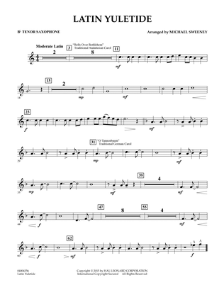 Latin Yuletide - Bb Tenor Saxophone