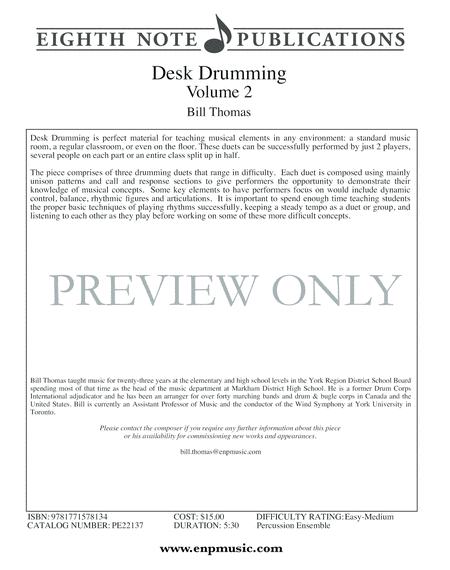 Desk Drumming Volume 2 image number null
