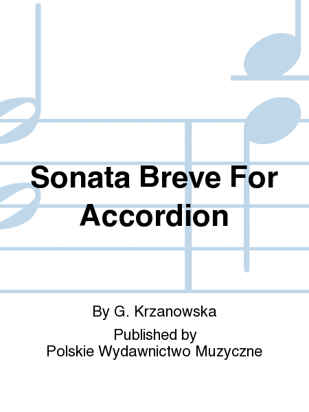 Sonata Breve For Accordion