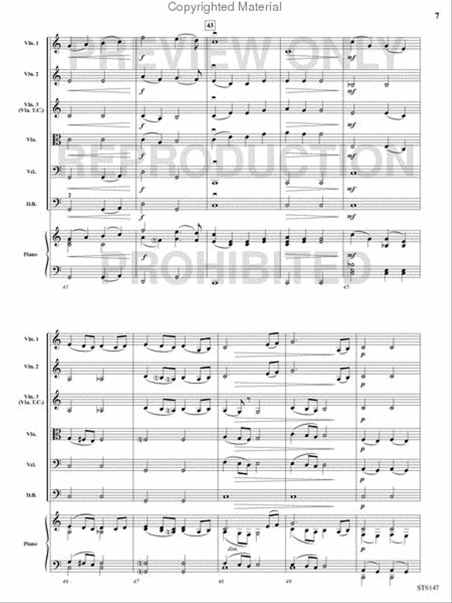 Hansel and Gretel String Orchestra scores gallery preview page 6