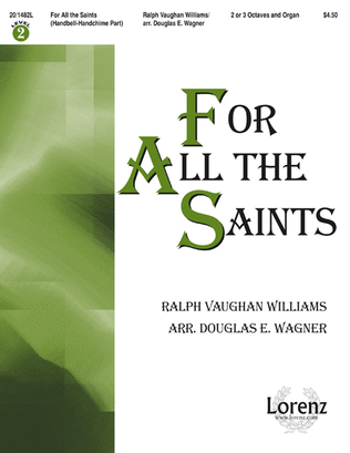 Book cover for For All the Saints - Handbell/Handchime Part (2-3 octaves)