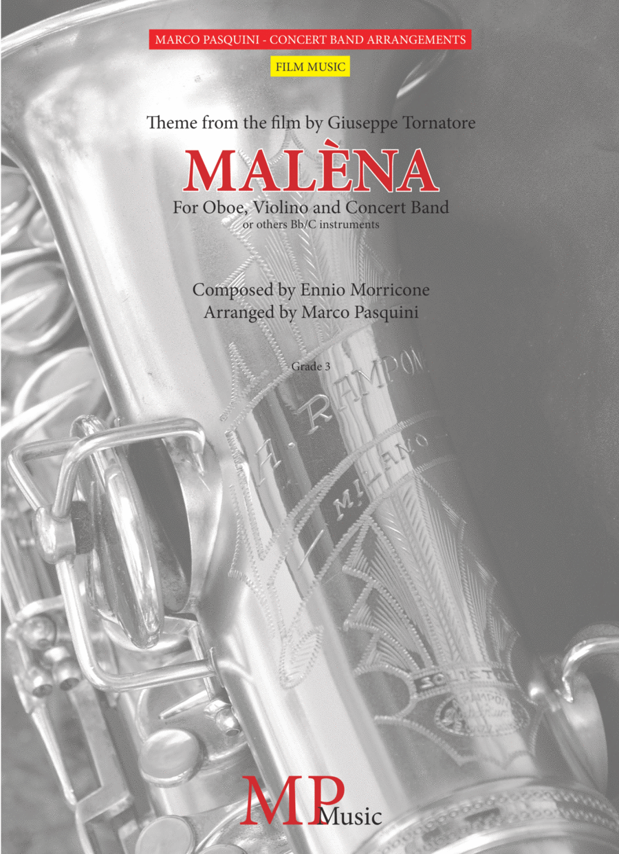 Malena Concert Band scores gallery preview page 1
