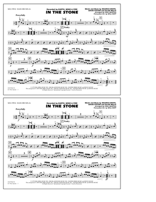 In the Stone (arr. Paul Murtha) - Multiple Bass Drums