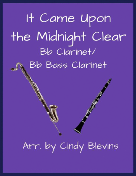 It Came Upon the Midnight Clear, Bb Clarinet and Bb Bass Clarinet Duet image number null