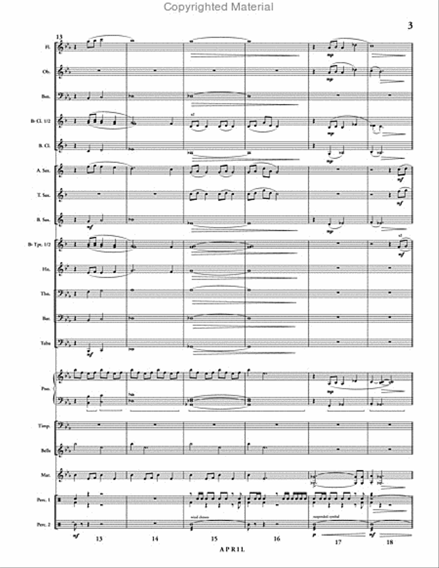 April April Concert Band scores gallery preview page 4