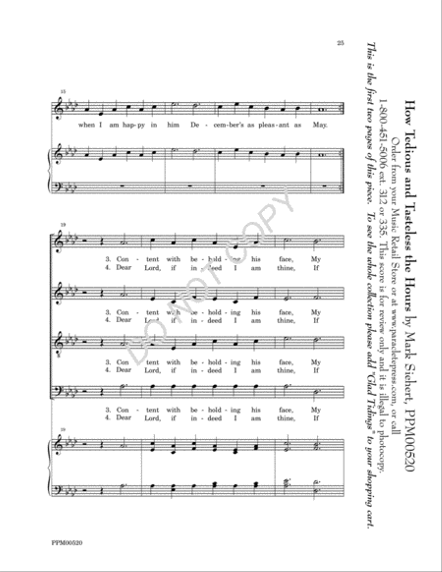 Glad Tidings Glad Tidings 4-Part scores gallery preview page 15
