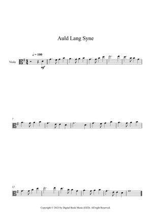 Auld Lang Syne (Viola)