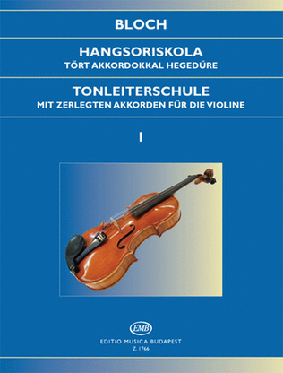 Book cover for Tonleiterschule I op. 5 mit zerlegten Akkorden