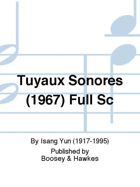 Tuyaux Sonores (1967) Full Sc