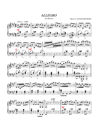 Allegro ala Mozart