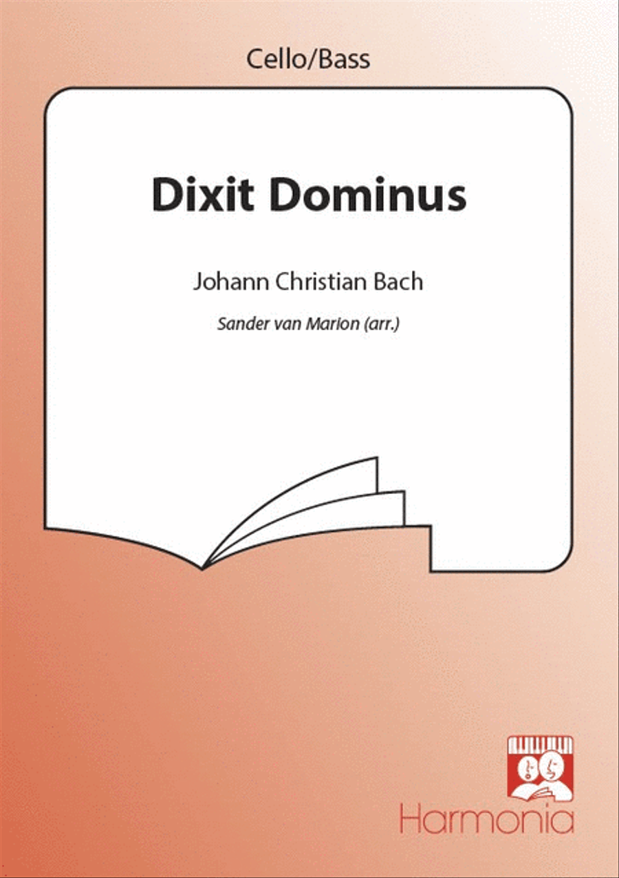 Dixit Dominus Dixit Dominus 4-Part scores gallery preview page 1