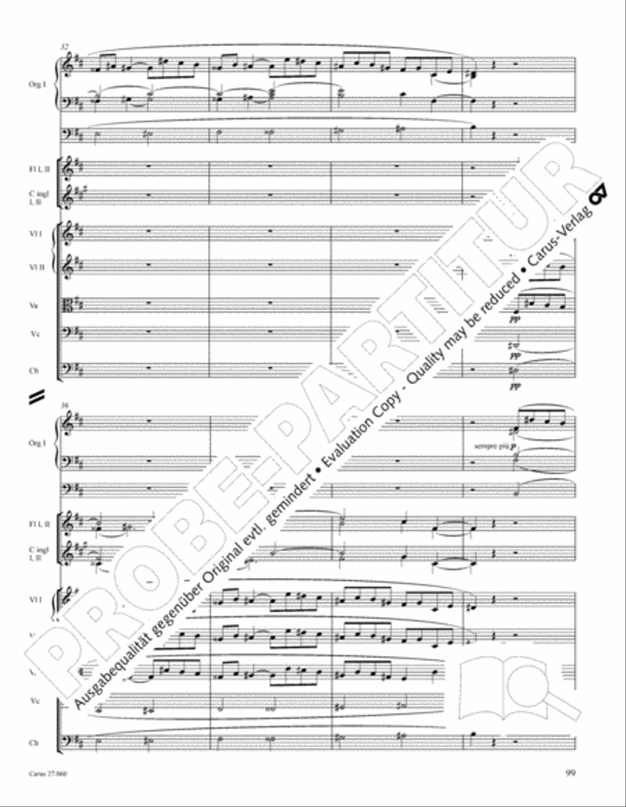 Messe a quatre voix 4-Part scores gallery preview page 110