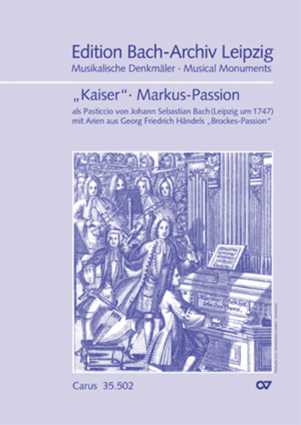 St. Mark Passion (Markus-Passion)