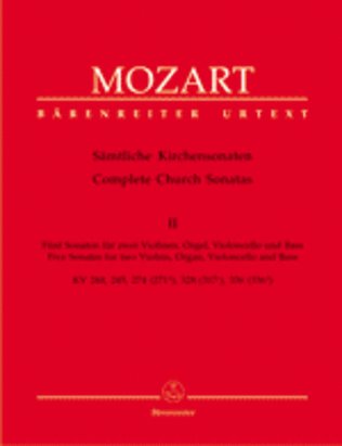 Book cover for Samtliche Kirchensonaten, Heft 2