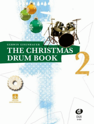 Book cover for The Christmas Drum Book 2 Vol. 2