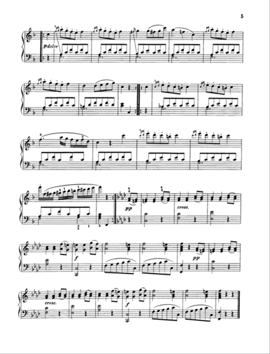 Three Waltzes Three Waltzes Piano Solo scores gallery preview page 3
