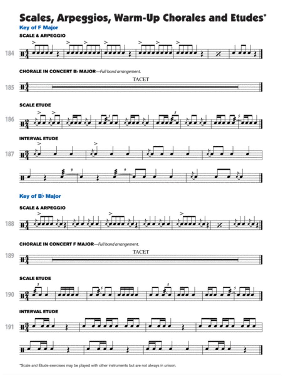 Sound Innovations for Concert Band, Book 1 Concert Band Methods scores gallery preview page 4