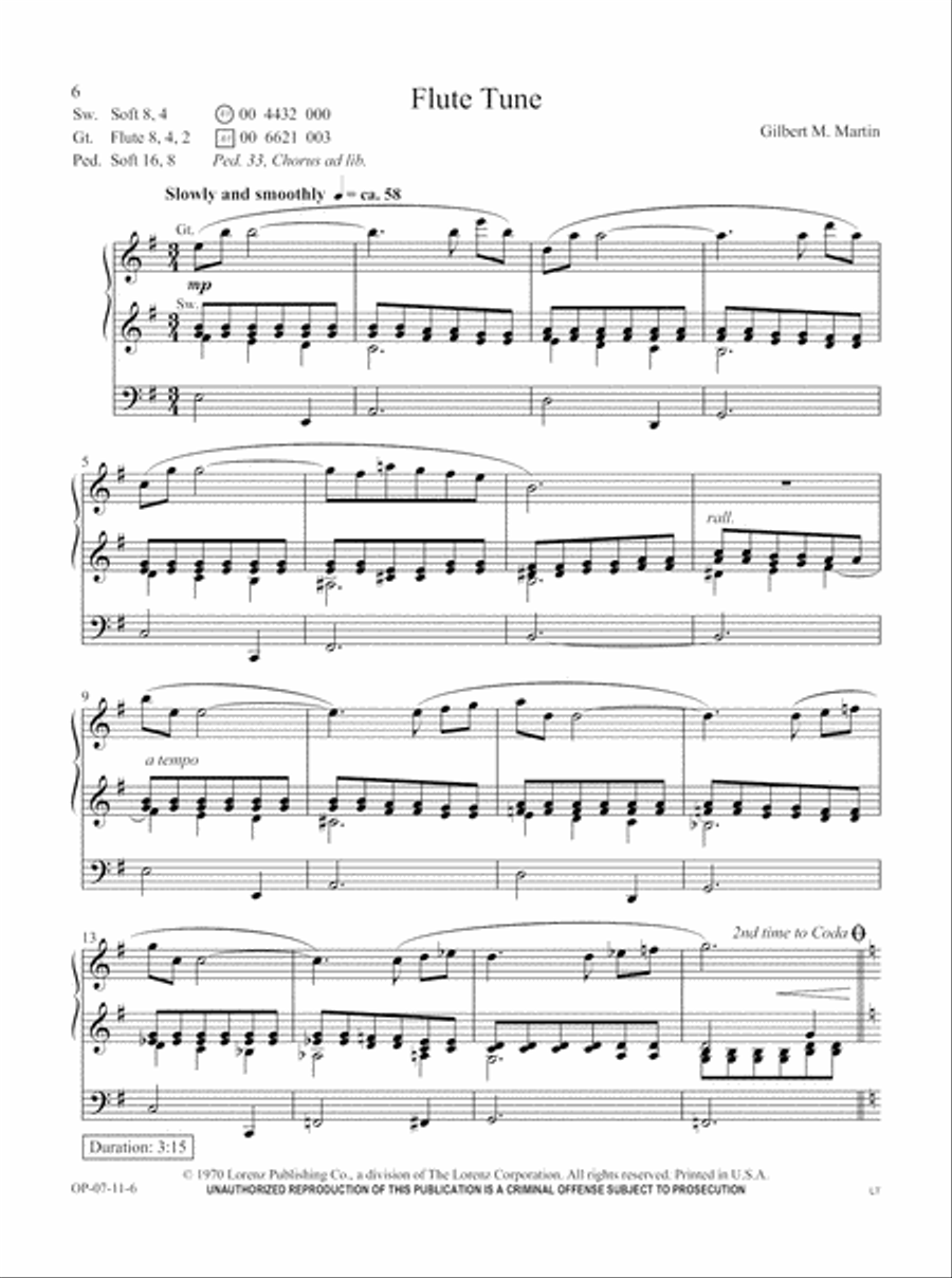 The Organist's Library, Vol. 51 Organ scores gallery preview page 4