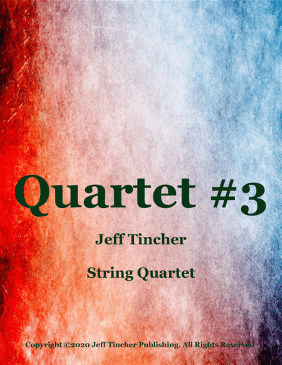 Quartet #3 String Quartet scores gallery preview page 1
