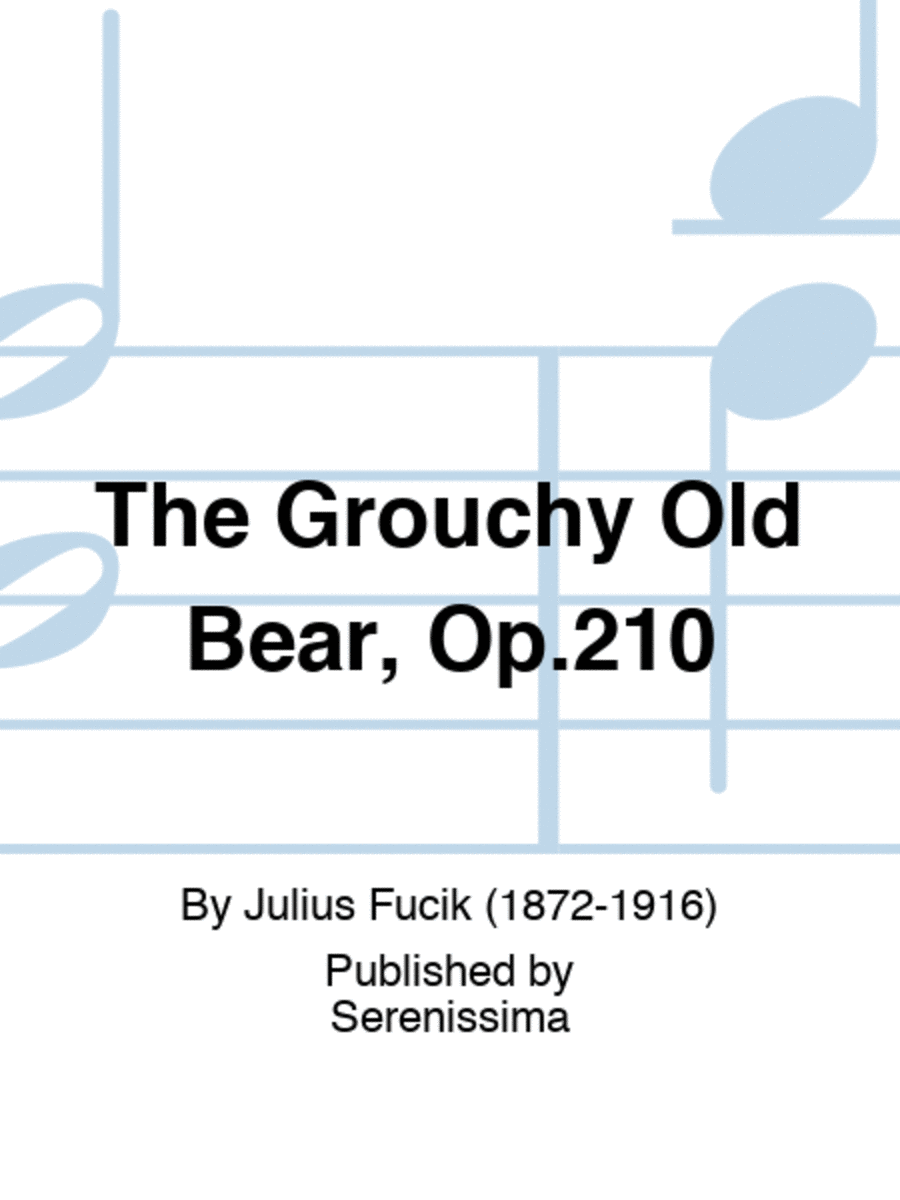 The Grouchy Old Bear, Op.210 Orchestra scores gallery preview page 1