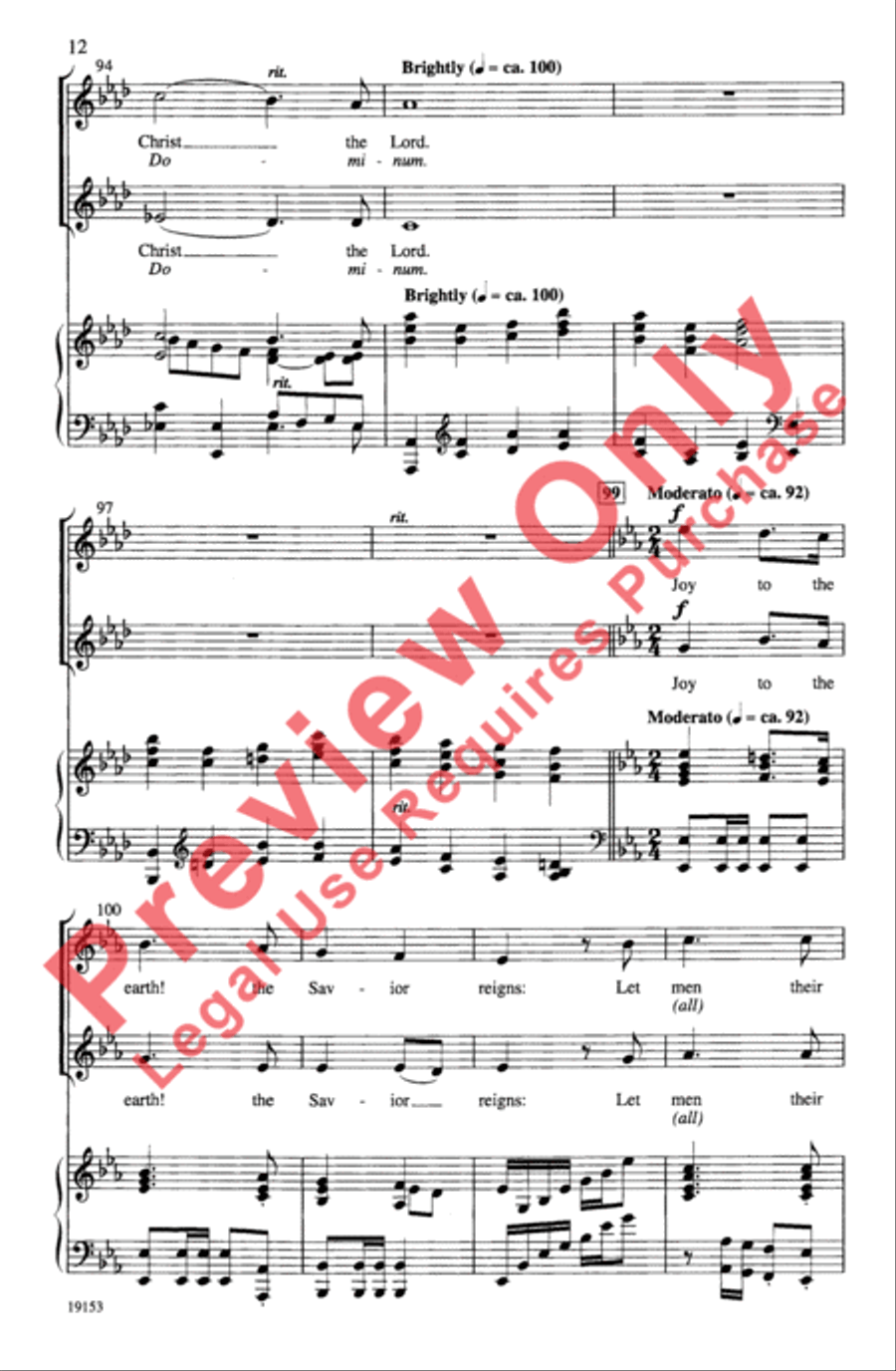 Sing Joy! Sing Joy! 2-Part scores gallery preview page 12