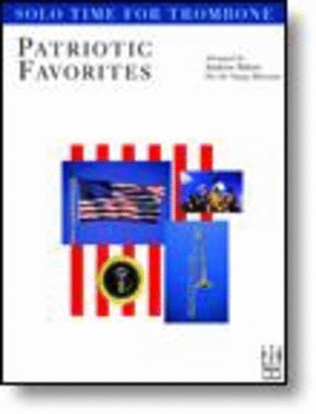 Book cover for Solo Time Patriotic Favorites for Trombone