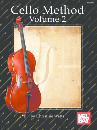 Book cover for Cello Method Volume 2
