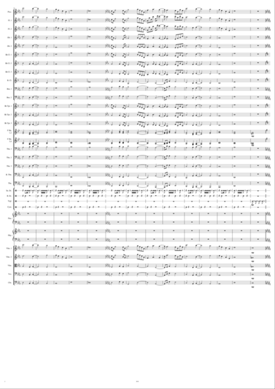 The Ghost Town Full Orchestra scores gallery preview page 4