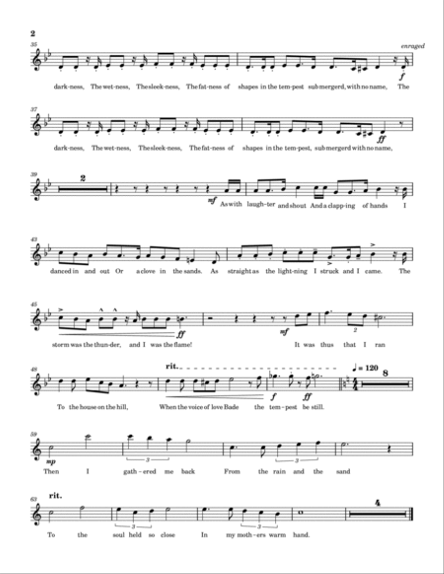 The Storm Soprano Voice scores gallery preview page 3