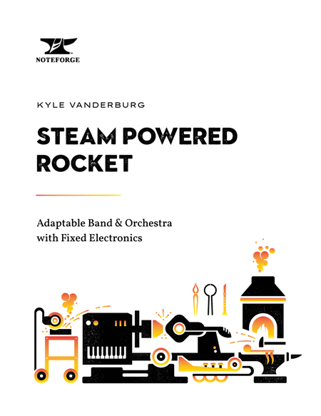 Steam Powered Rocket - Concert Band/Orchestra Flexible Instrumentation image number null