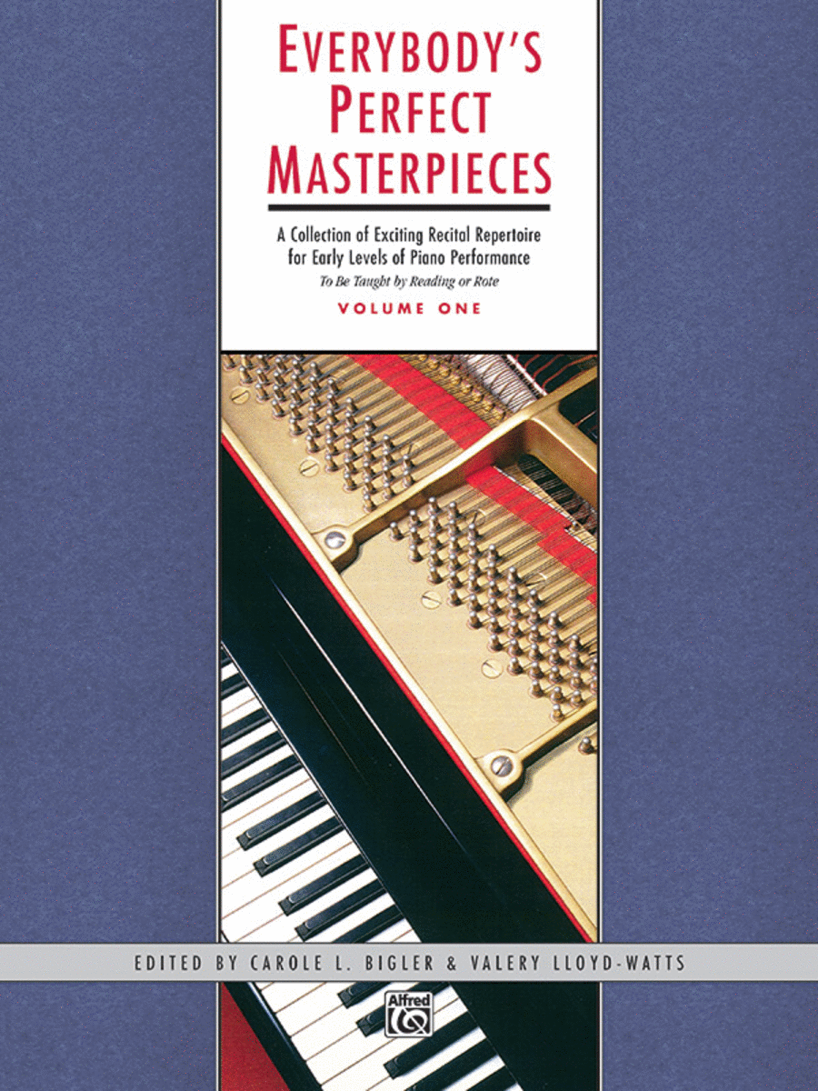 Everybody's Perfect Masterpieces, Volume 1 Easy Piano scores gallery preview page 1