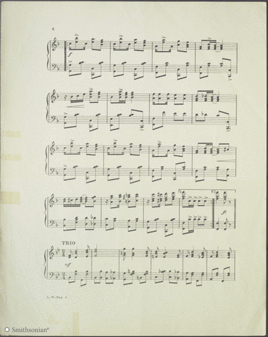 Live Wires Rag Piano Solo scores gallery preview page 3