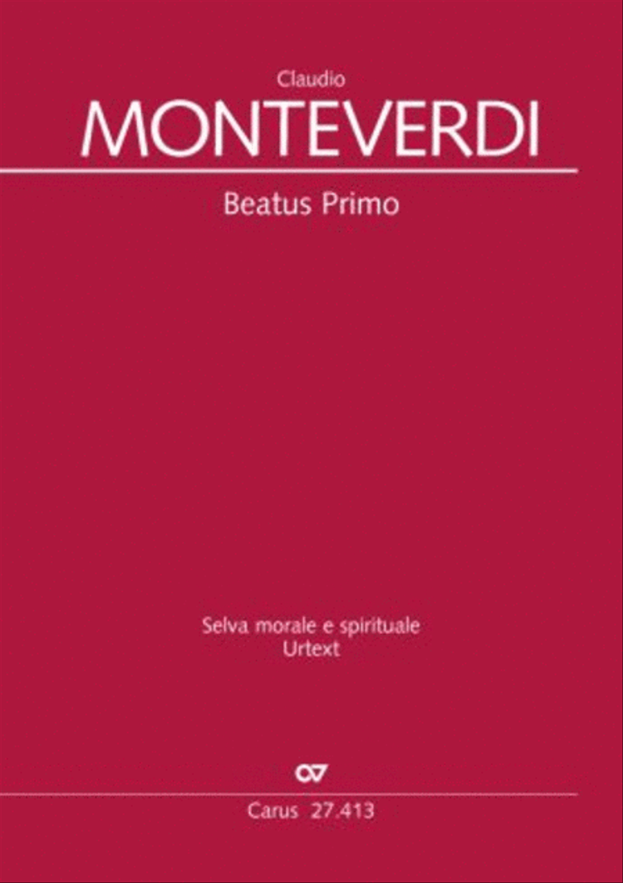 Beatus Primo Beatus Primo Choir scores gallery preview page 1
