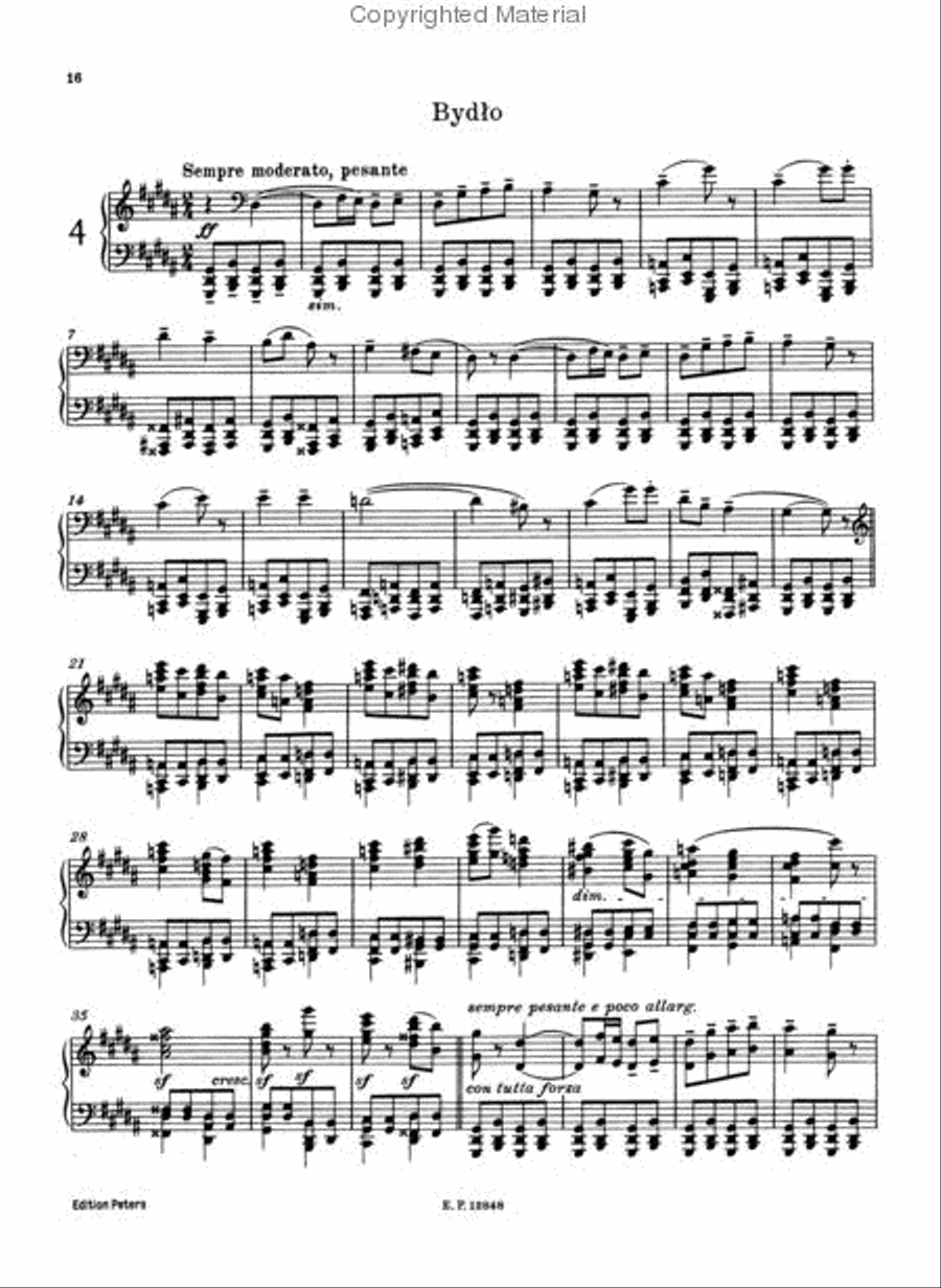 Pictures at an Exhibition for Piano Solo Piano Solo scores gallery preview page 3