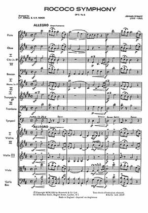 Rococo Symphony Op.5 No.5 Rokos Arnell