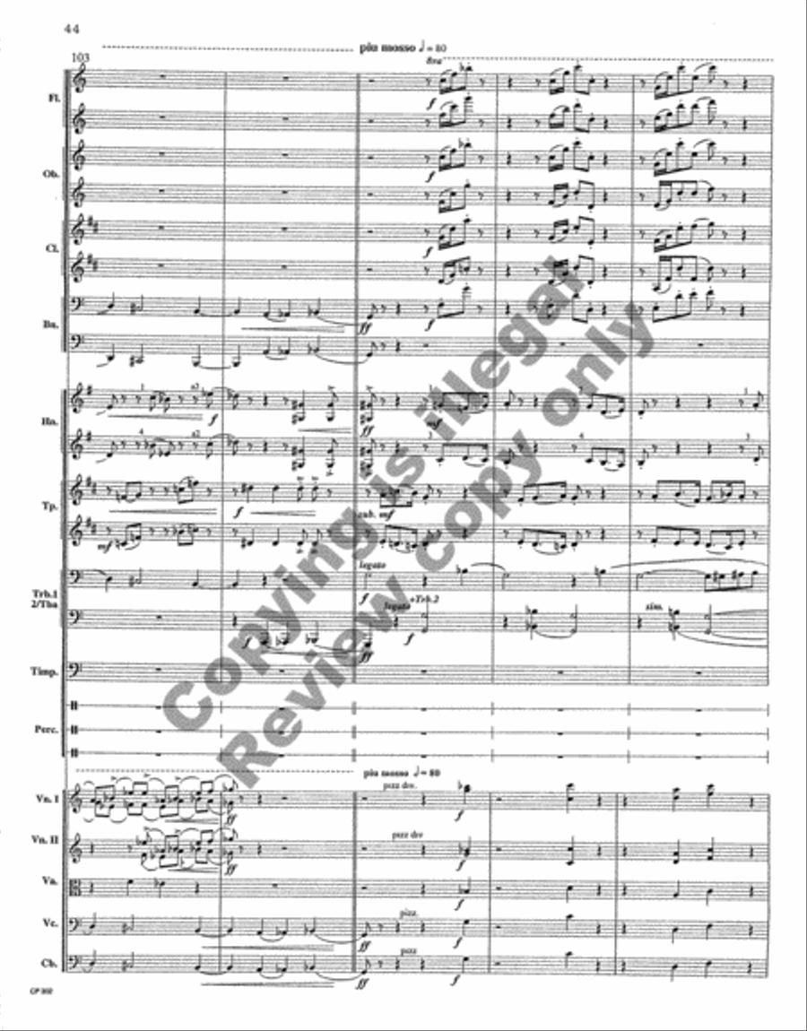 Symphony No. 1 Full Orchestra scores gallery preview page 148