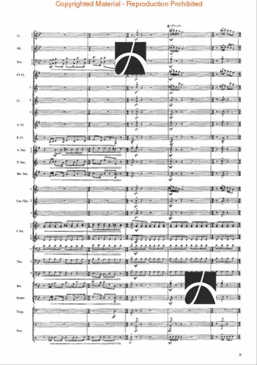 La Storia Concert Band scores gallery preview page 5