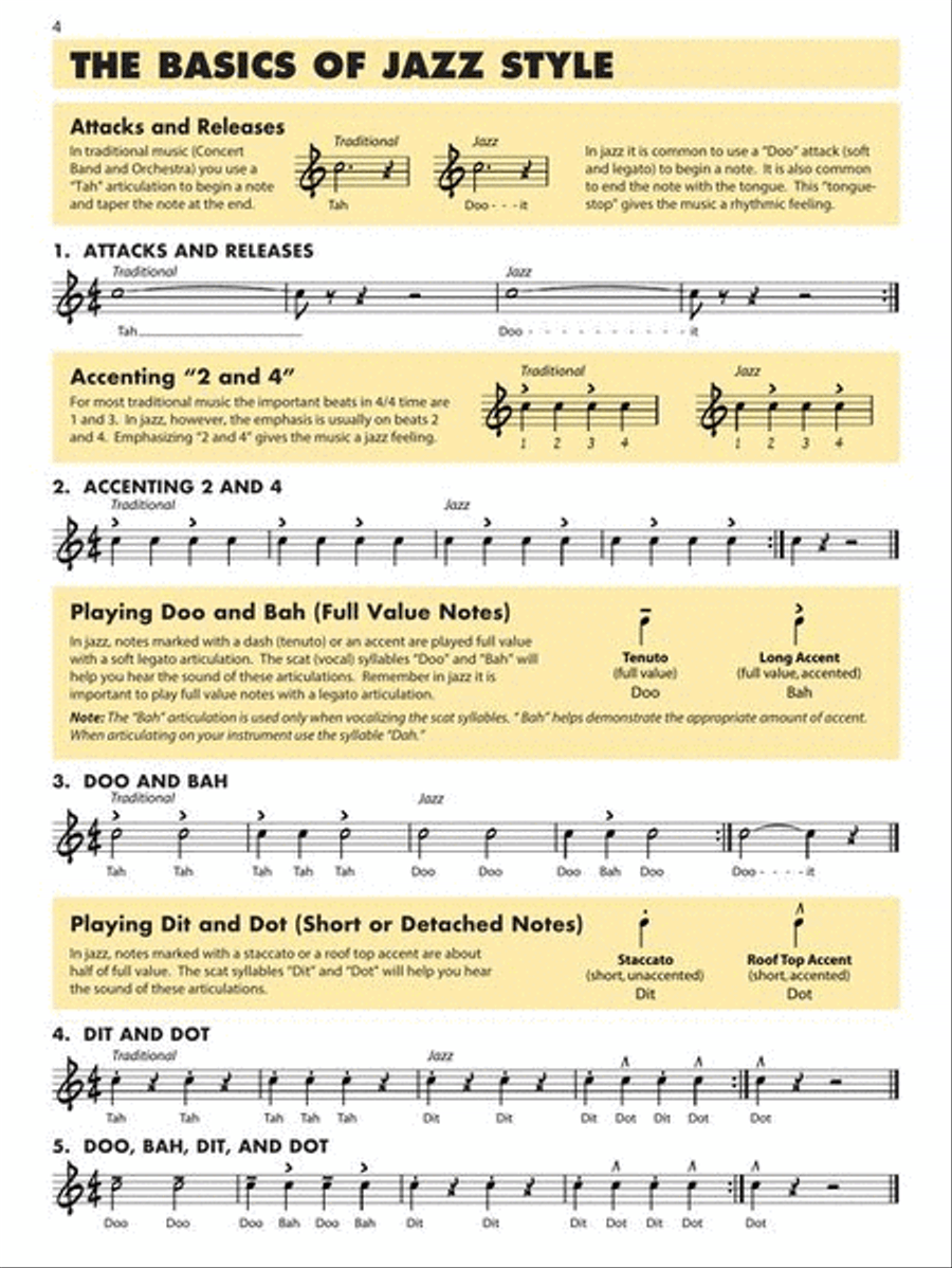 Essential Elements for Jazz Ensemble – Trumpet Jazz Ensemble scores gallery preview page 7