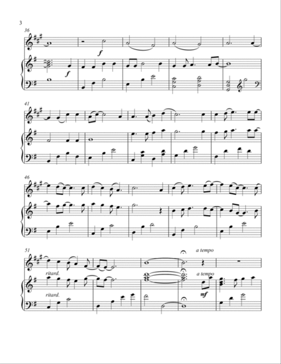 Perhaps Love B-Flat Clarinet scores gallery preview page 4